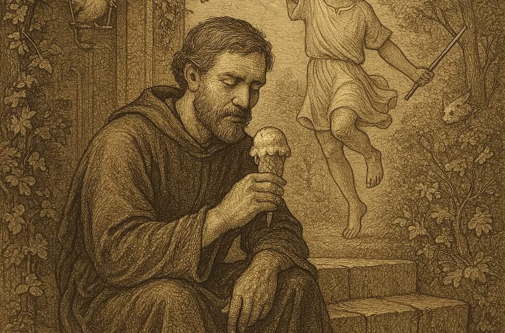 Внутренний ребёнок и мороженое с орехами